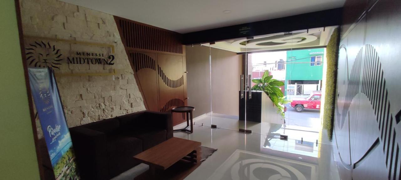 شقة Menesse Mitdtown2 , Ave 25Th بلايا ديل كارمن المظهر الخارجي الصورة